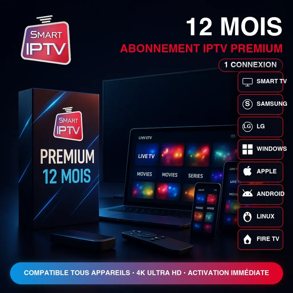 Premium — Abonnement IPTV Pas Cher