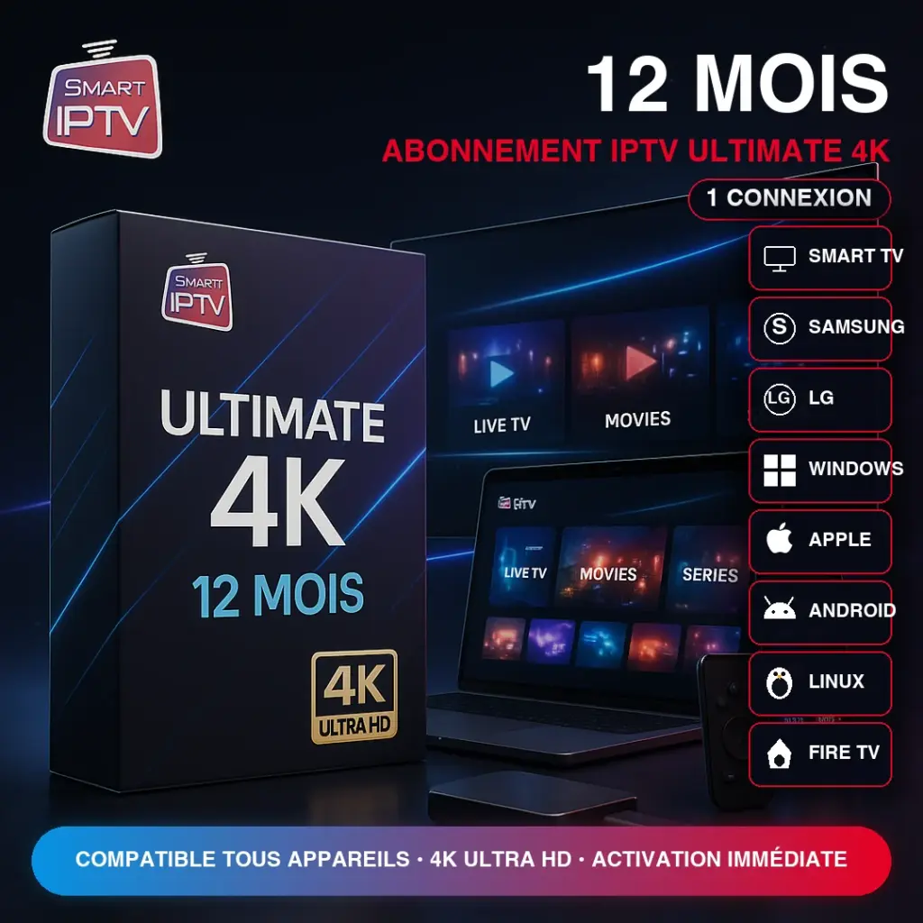 Ultimate — Abonnement IPTV Pas Cher