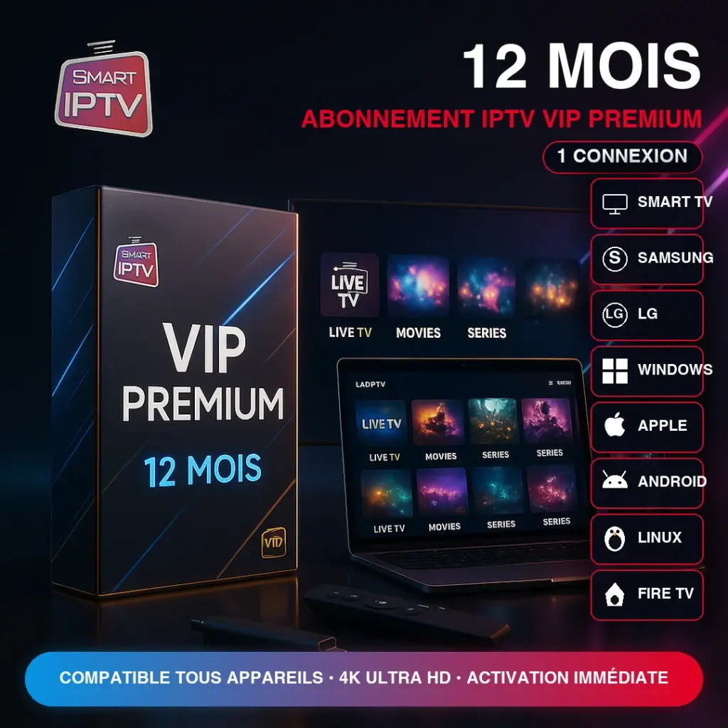 Vip — Abonnement IPTV Pas Cher
